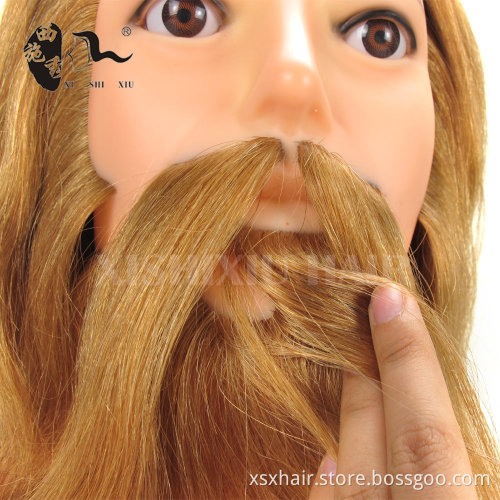 beauty school mannequin heads male natural hair training head